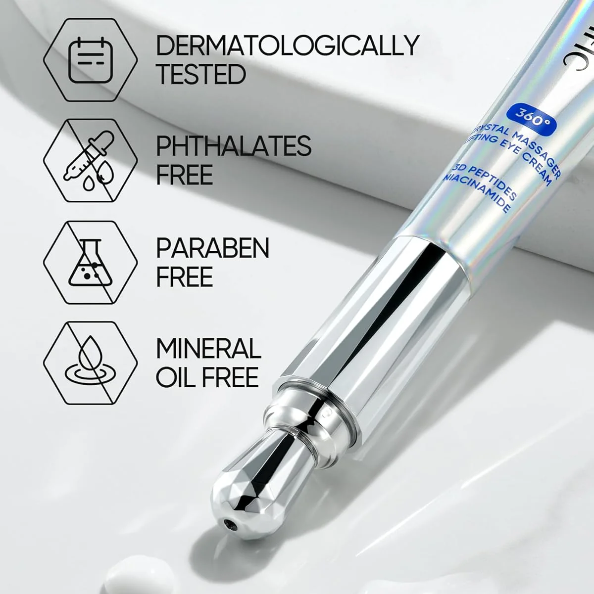 360° Crystal Massager Lifting Eye Cream - Image 8