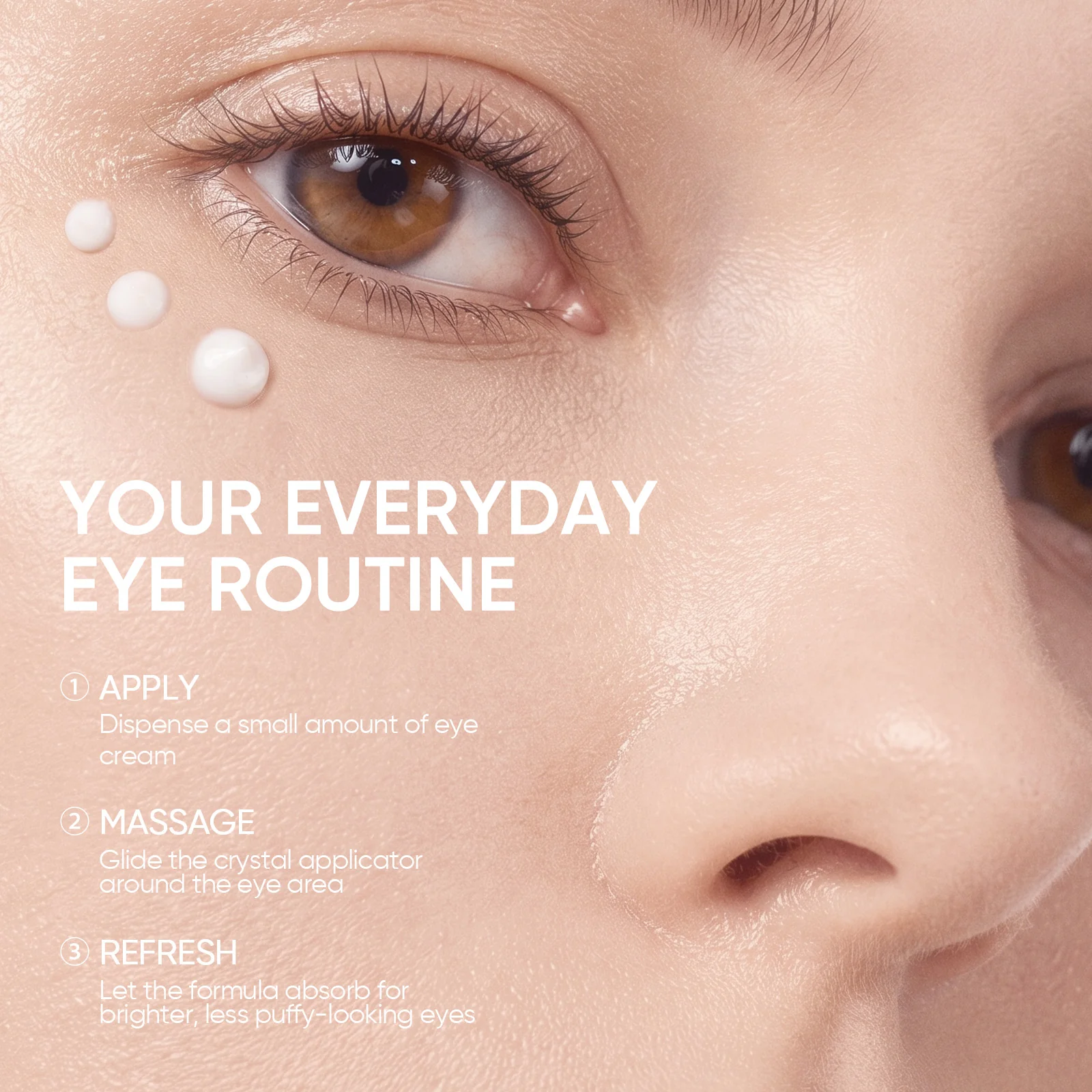 360° Crystal Massager Lifting Eye Cream - Image 9