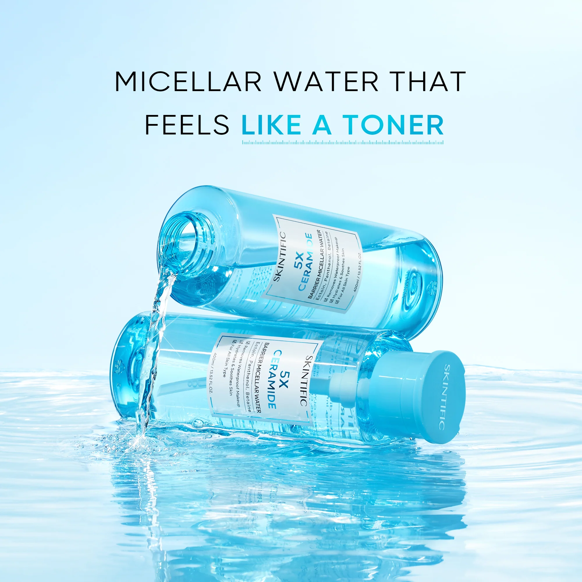 5X Ceramide Micellar Water Gentle Hydrating Cleanser - Image 6
