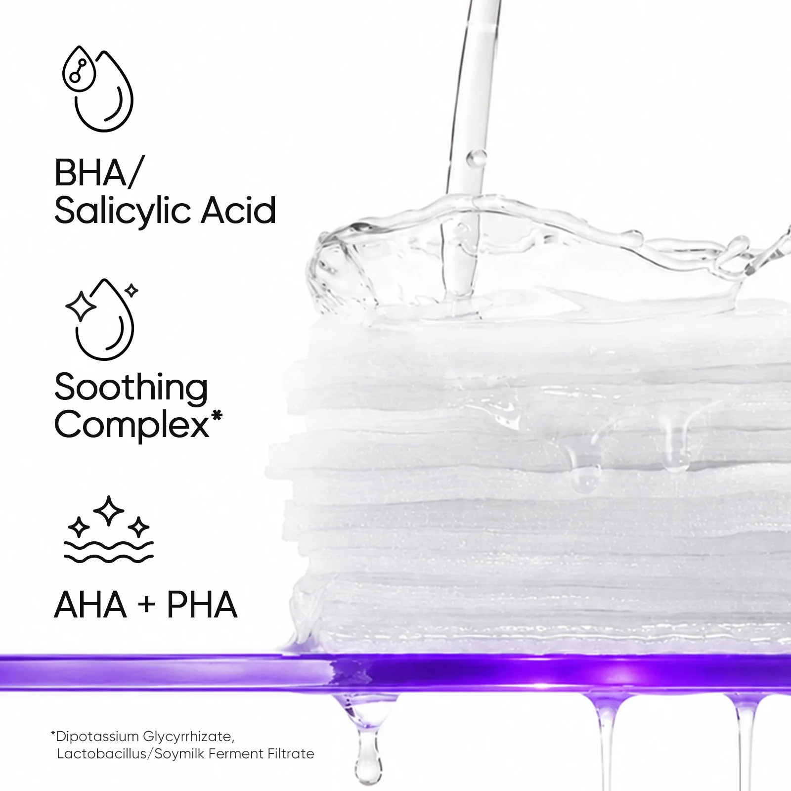 AHA BHA PHA Exfoliating Pads - Image 4