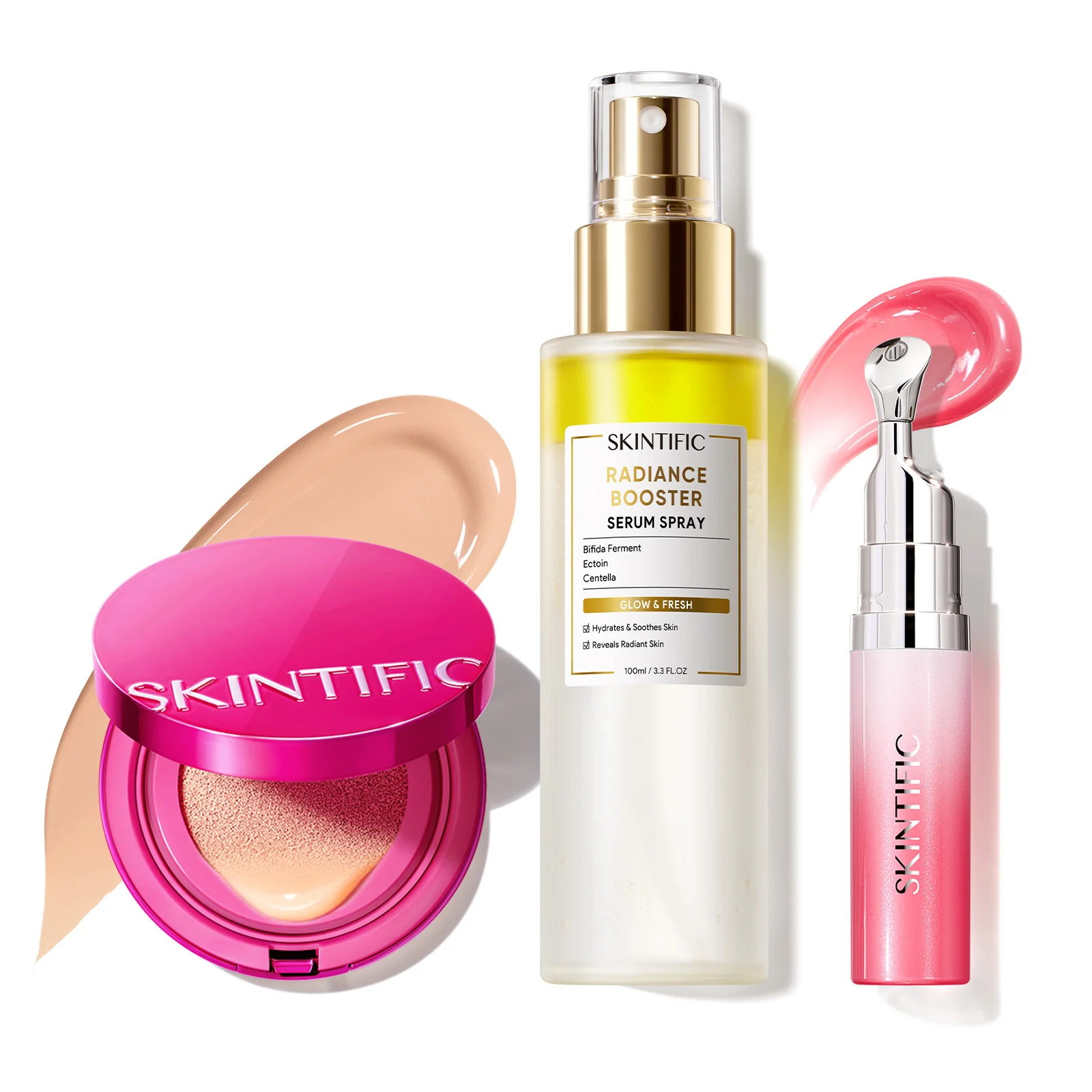 Glow Makeup Set with Cushion, Face Mist & Lip Serum - Image 8