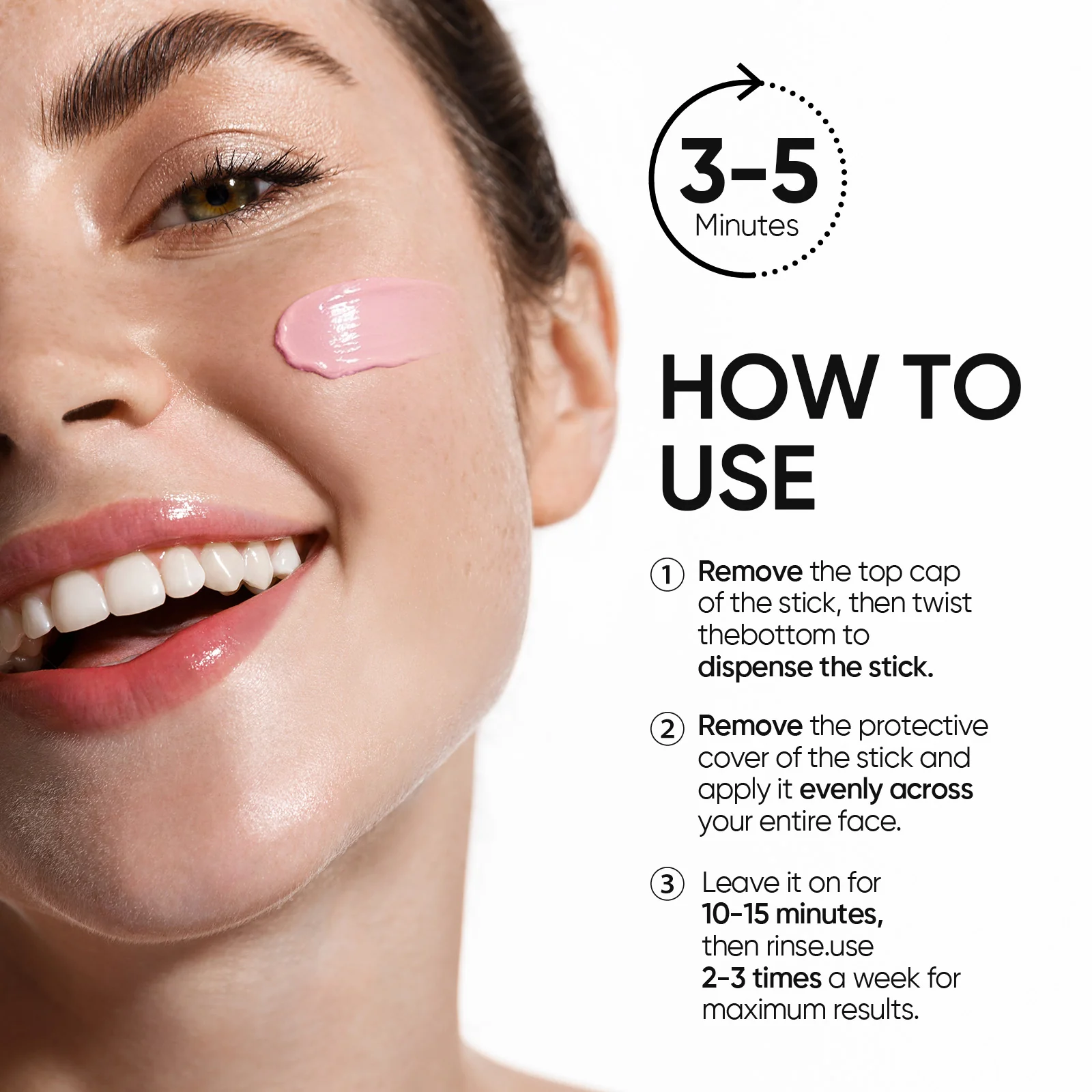 Niacinamide Bright Boost Clay Stick Mask - Image 6