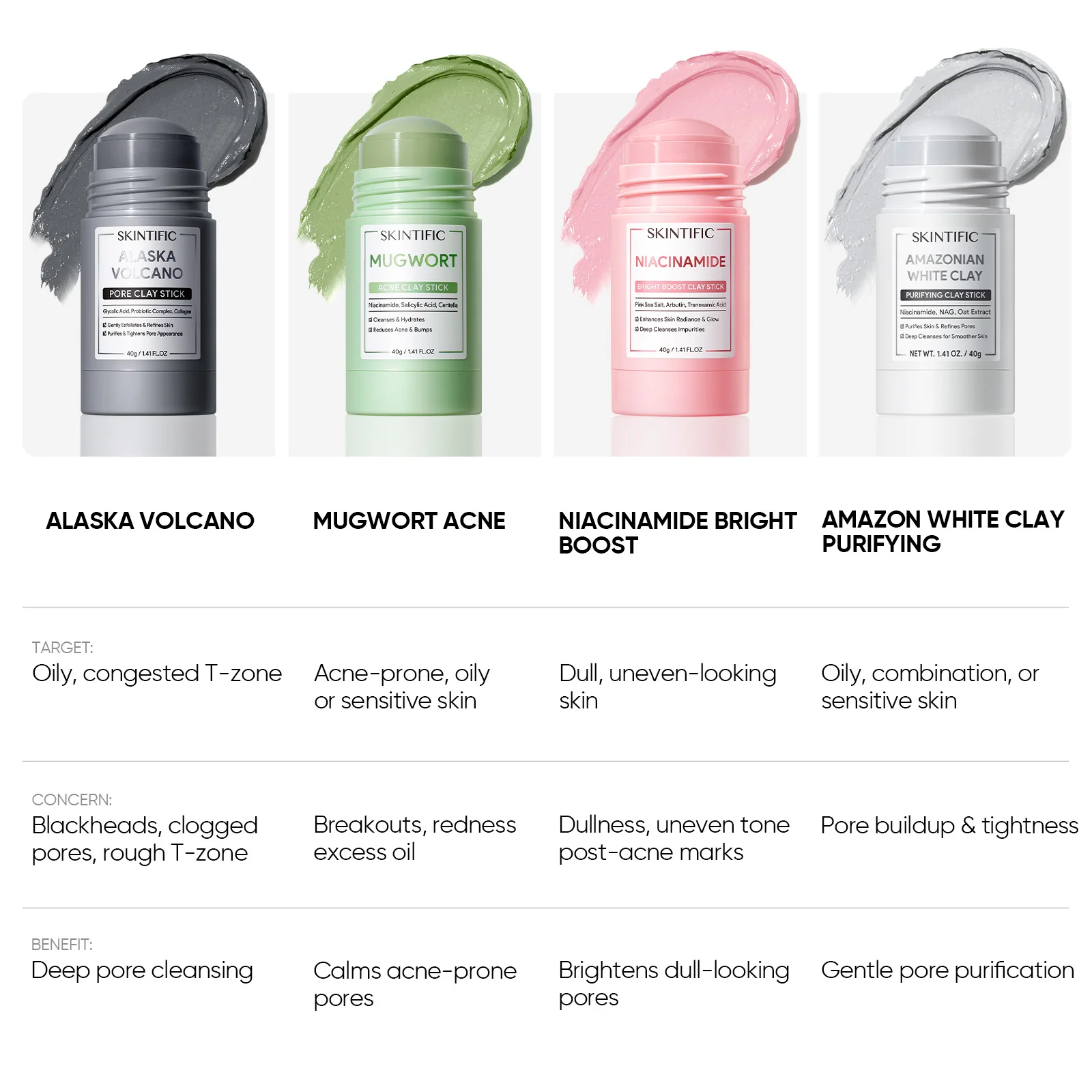 Niacinamide Bright Boost Clay Stick Mask - Image 9