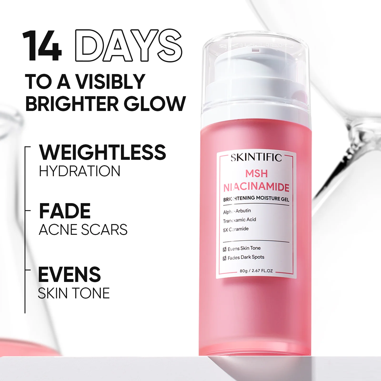 MSH Niacinamide Brightening Moisture Gel - Image 7