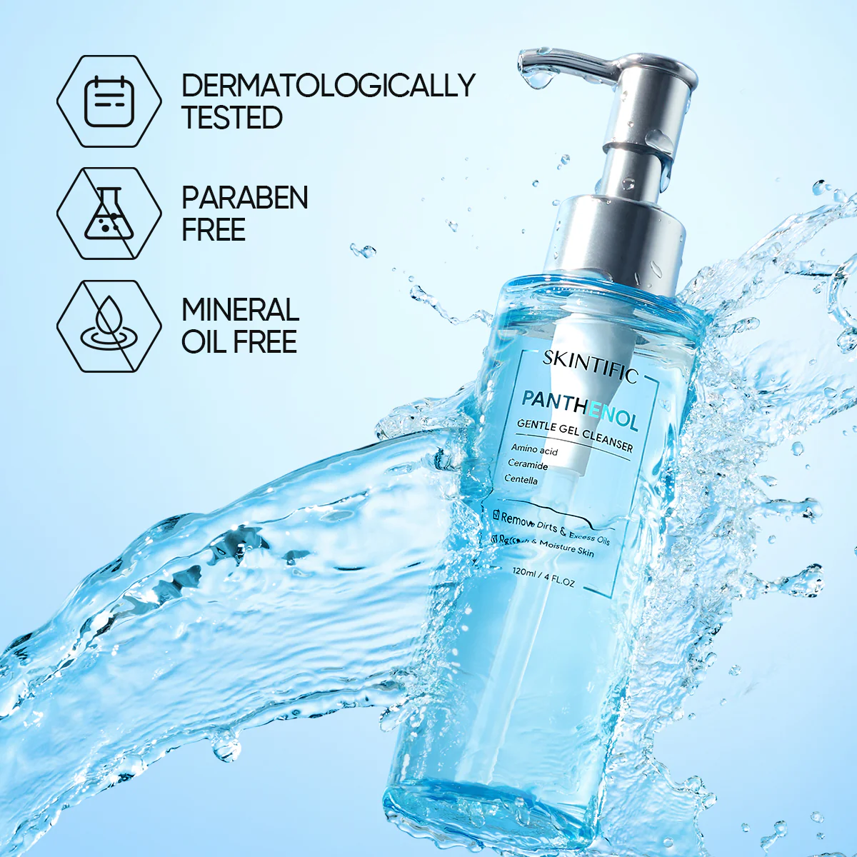 Panthenol Gentle Gel Cleanser - Image 6