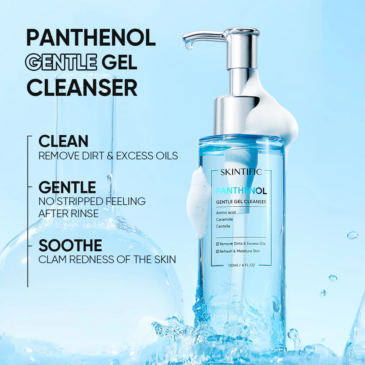 Panthenol Gentle Gel Cleanser - Image 5