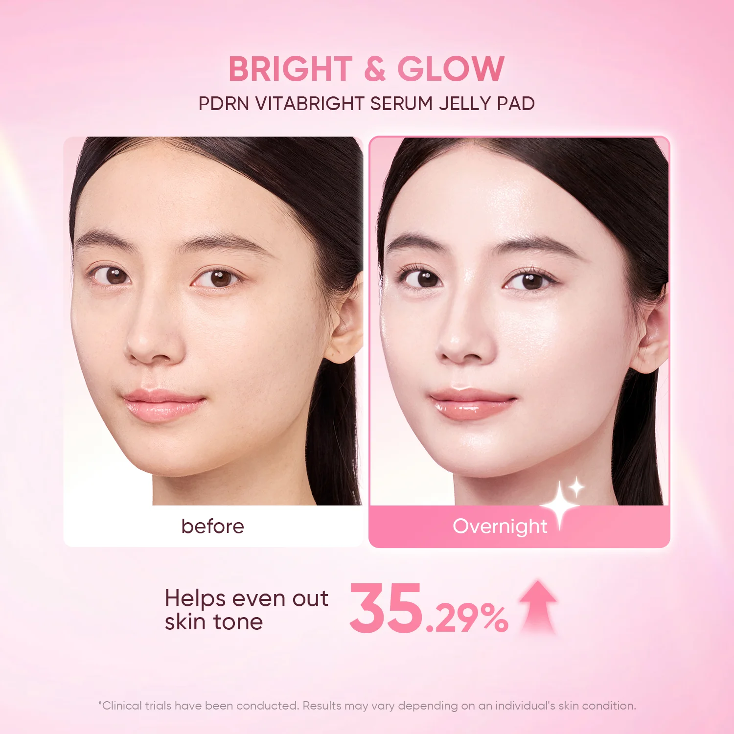 PDRN Vitabright Serum Jelly Pad (80 Pads) - Image 3