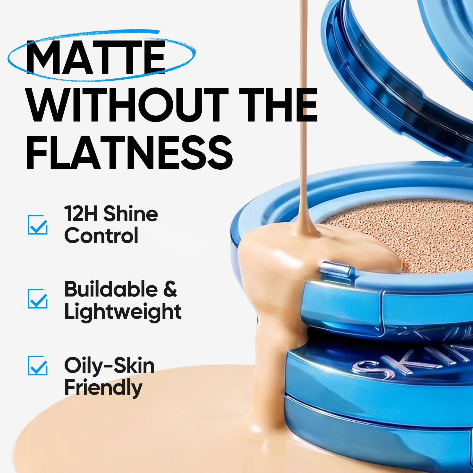 Matte Sunscreen and Velvet Cushion Set - Image 6