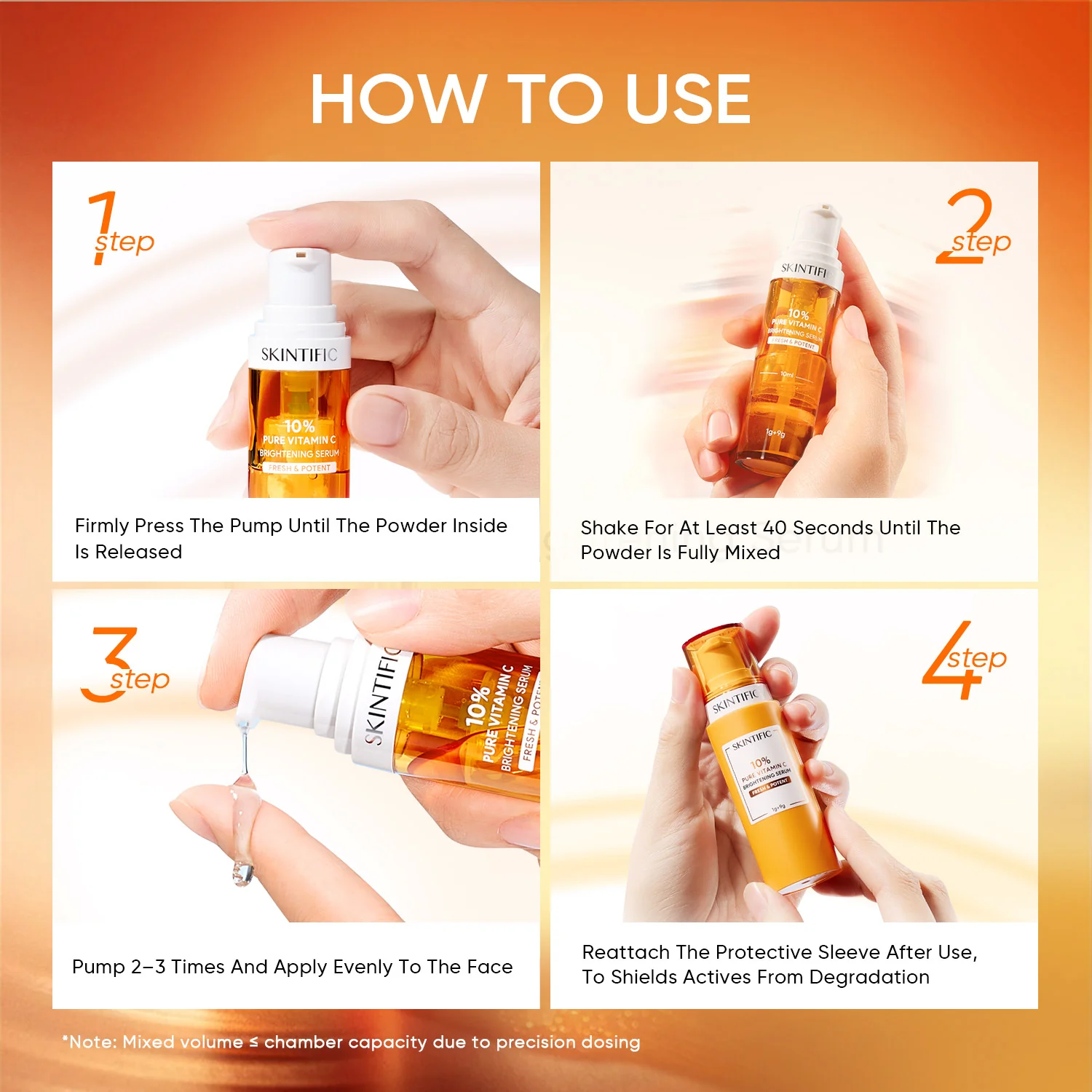10% Pure Vitamin C Brightening Serum - Image 6